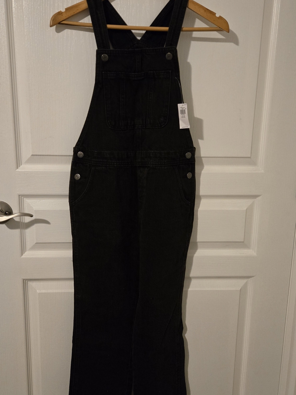 Old Navy Black Kids Denim Overalls